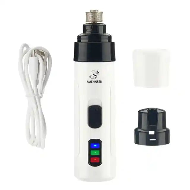 Safe-Touch Pet Nail Grinder with USB cable and cap