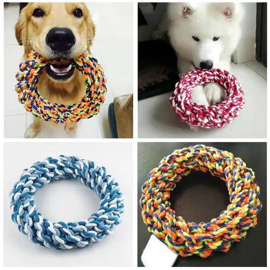 Dog Chew Rope Toy: Tough and Durable Fun for Medium to Large Dogs!