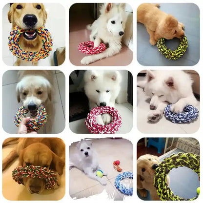 Dog Chew Rope Toy: Tough and Durable Fun for Medium to Large Dogs!