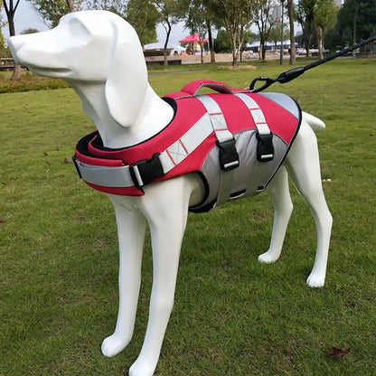 Puppy Dog Life Jacket: Reflective Life Harness Vest for Small to Medium Dogs!