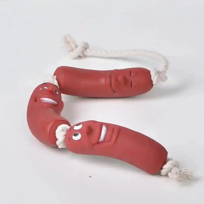 Dog Toys Funny Sausage