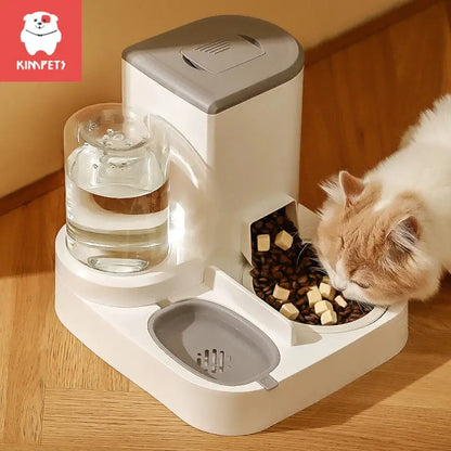 Automatic Pet Feeder & Water Dispenser - Large Capacity