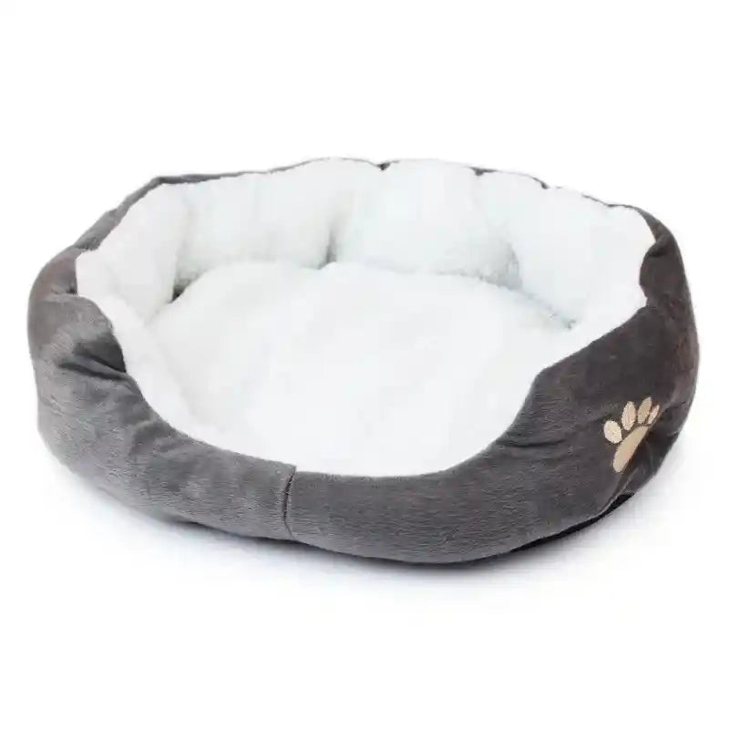 Small & Large Plush Dog or Cat Nest | Cozy Pet Bed & Mat