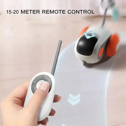 Smart Cat Toy: Interactive USB Charging Self-Moving Car!