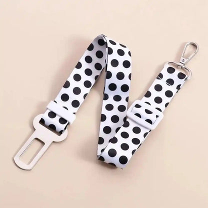 Adjustable Dog Leash & Car Seatbelt - For Small to Medium Dogs