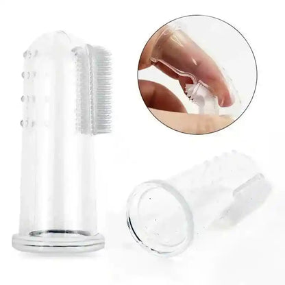 Super Soft Pet Finger Toothbrush - Teeth Care Tool for Dogs