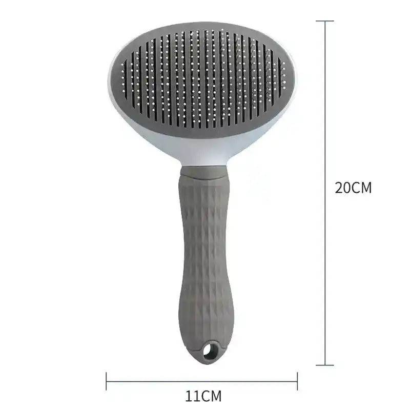 Pet Hair Remover & Grooming Brush | Dog & Cat Comb for Easy Grooming