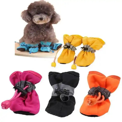 Waterproof Pet Dog Shoes: Keep Their Paws Cozy and Protected!