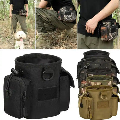 Portable Dog Treat Pouch - Large Capacity Training & Feeding Bag