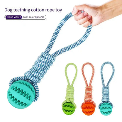 Pet Tooth Cleaning IQ Treat Ball: Fun and Functional Playtime for Your Pup!