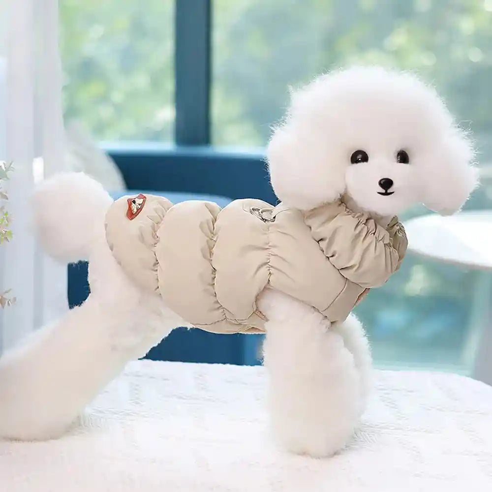 Soft Warm Dog Clothes: The Perfect Winter Jacket for Your Furry Friend!