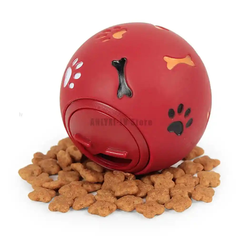 Pet Treat Feeder Ball - Interactive Chew & Food Dispenser