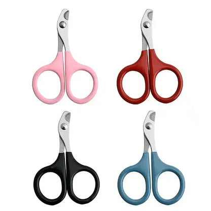 Cat Nail Scissors & Dog Nail Clippers: Precision Toe Claw Trimmer for Small Pets!