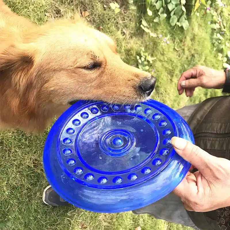 Funny Soft Rubber Pet Dog Flying Discs