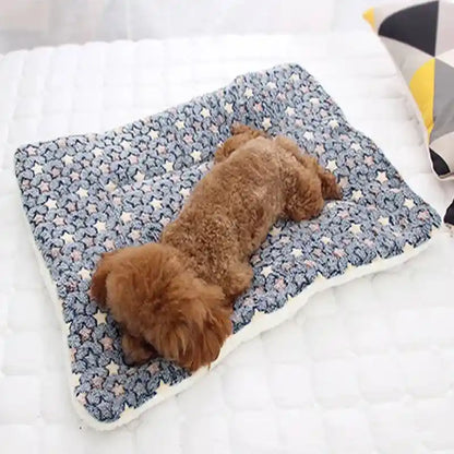 Pet Sleeping Mat - Washable Dog Bed & Cat Cushion