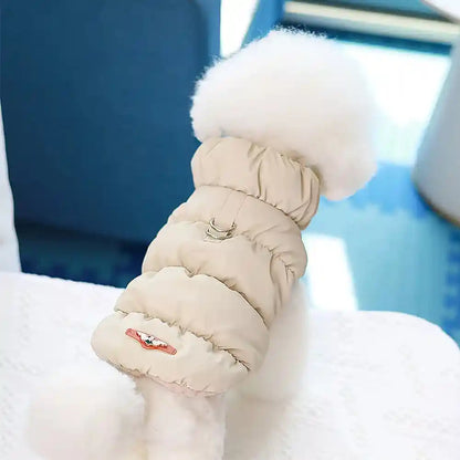 Soft Warm Dog Clothes: The Perfect Winter Jacket for Your Furry Friend!