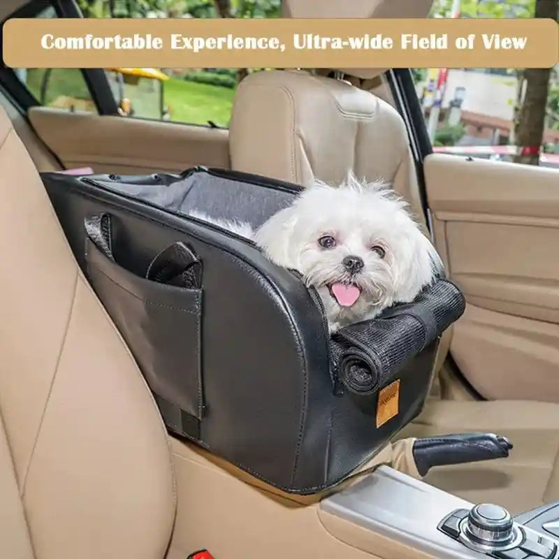 Pet Car Booster Seat: Comfortable Travel for Small Dogs and Cats!