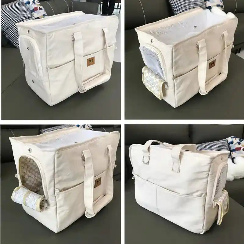 Portable Pet Carrier Bag: Comfort and Convenience for Your Furry Friends!