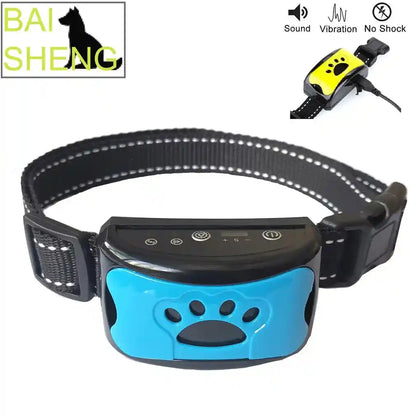 Anti-Barking Dog Collar: Electric Training Device with Vibration Control!