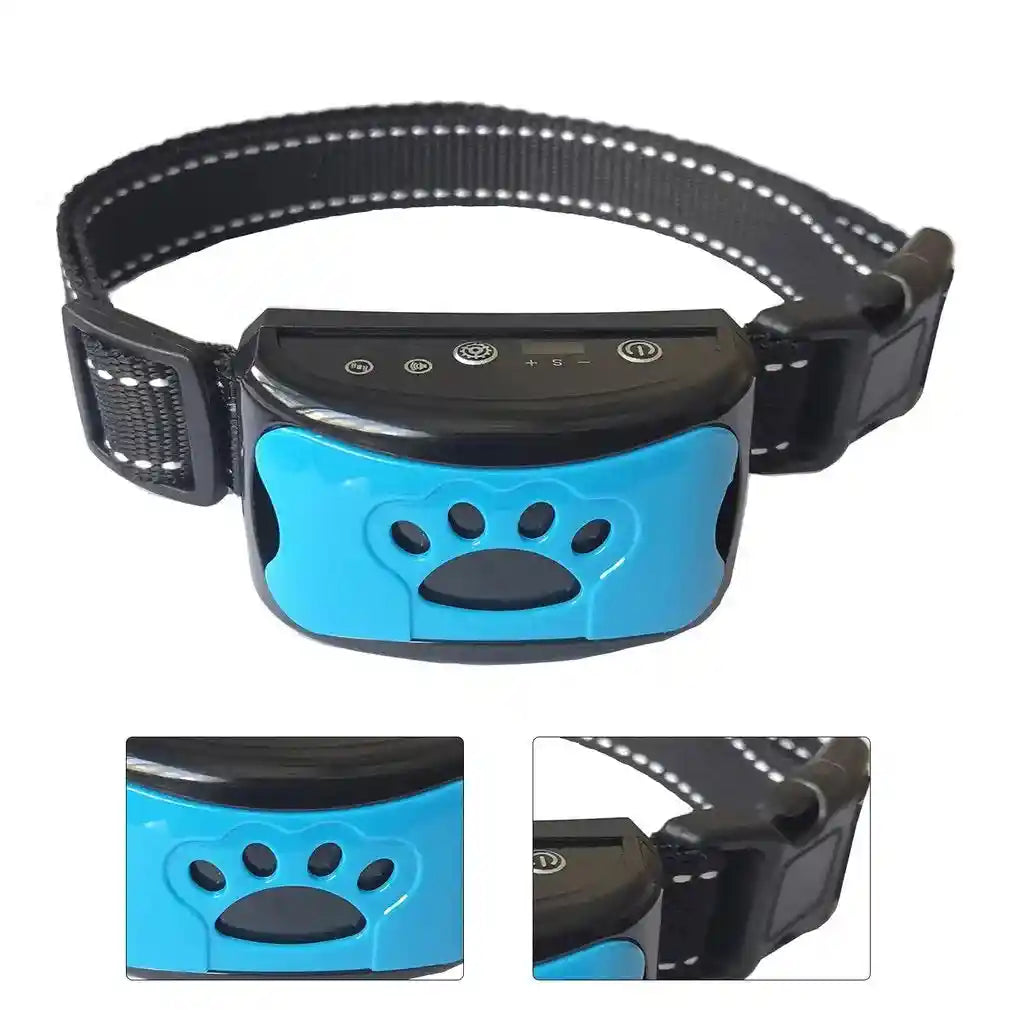 Anti-Barking Dog Collar: Electric Training Device with Vibration Control!